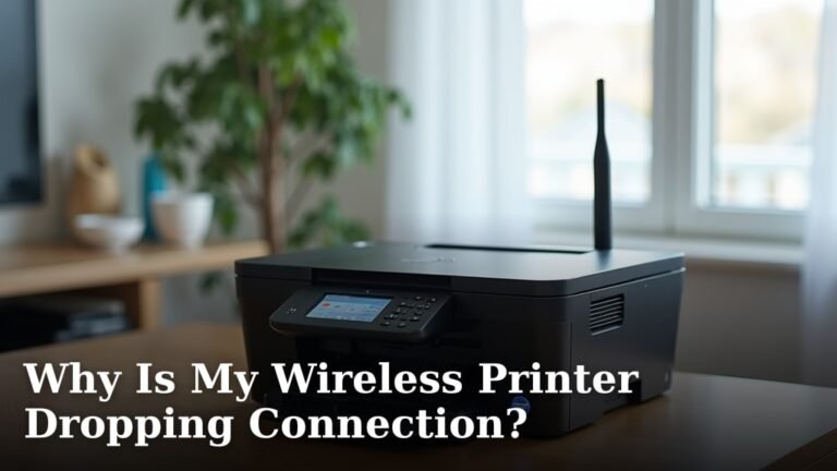Why Is My Wireless Printer Dropping Connection?