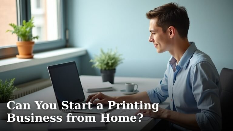 Can You Start a Printing Business from Home?