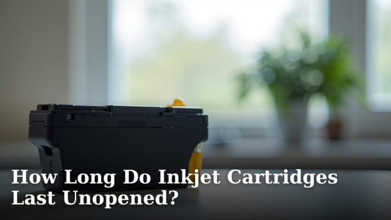 How Long Do Inkjet Cartridges Last Unopened?