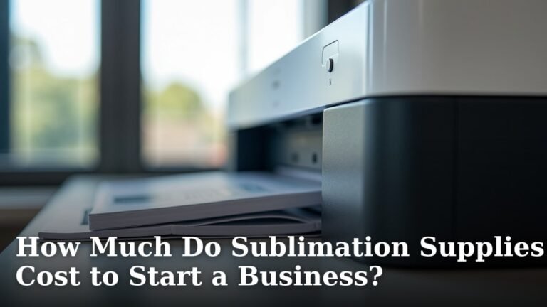 How Much Do Sublimation Supplies Cost to Start a Business?