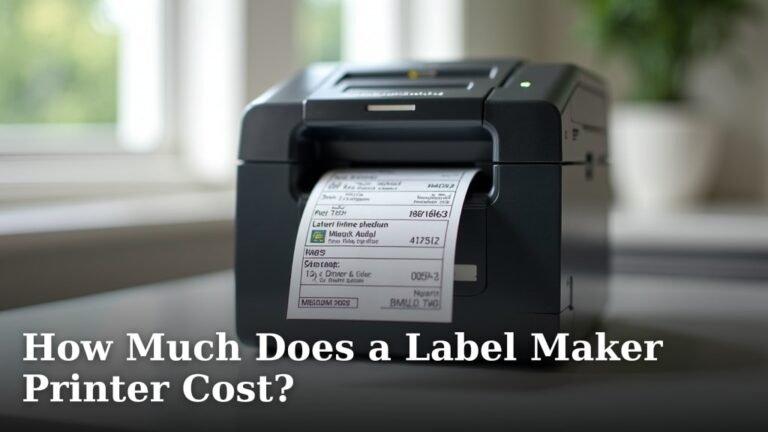 How Much Does a Label Maker Printer Cost?