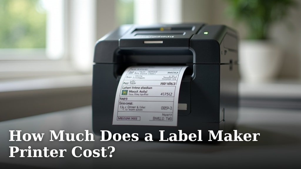 How Much Does a Label Maker Printer Cost?