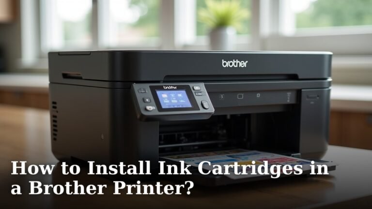 How to Install Ink Cartridges in a Brother Printer?