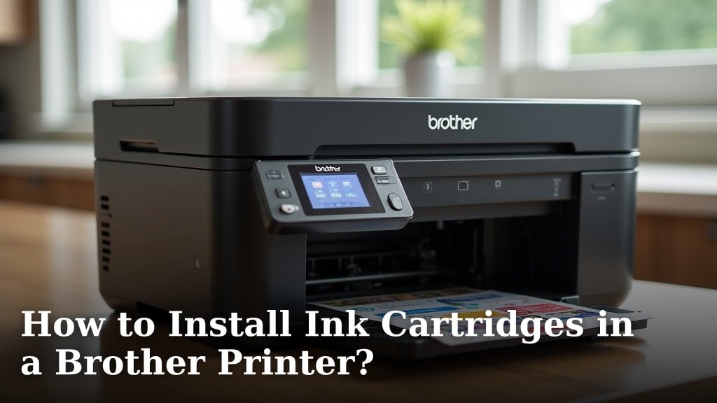 How to Install Ink Cartridges in a Brother Printer?