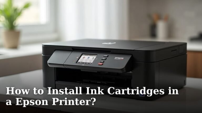 How to Install Ink Cartridges in a Epson Printer?