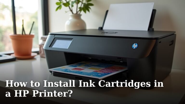 How to Install Ink Cartridges in a HP Printer?