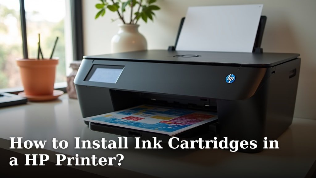 How to Install Ink Cartridges in a HP Printer?