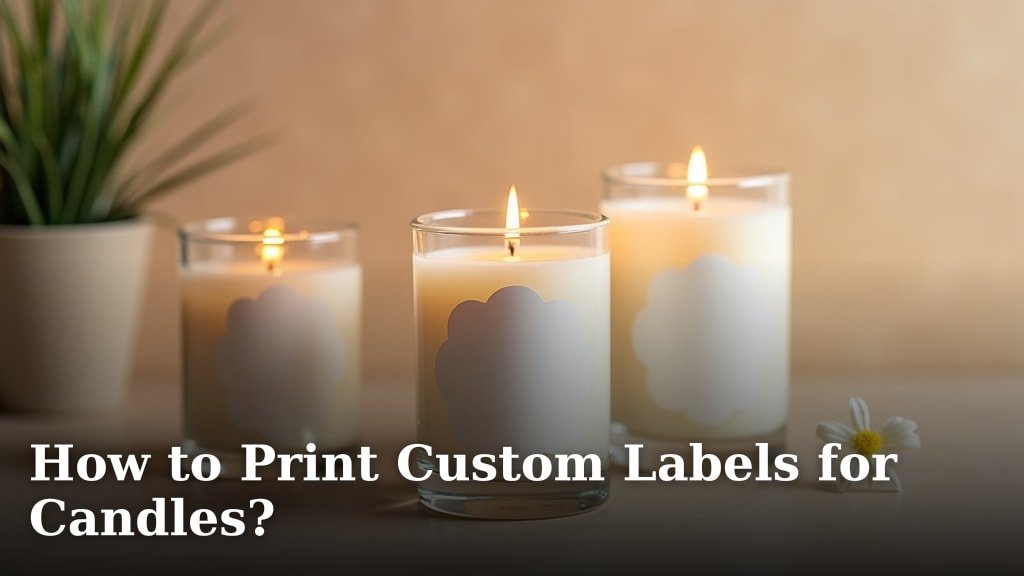 How to Print Custom Labels for Candles?