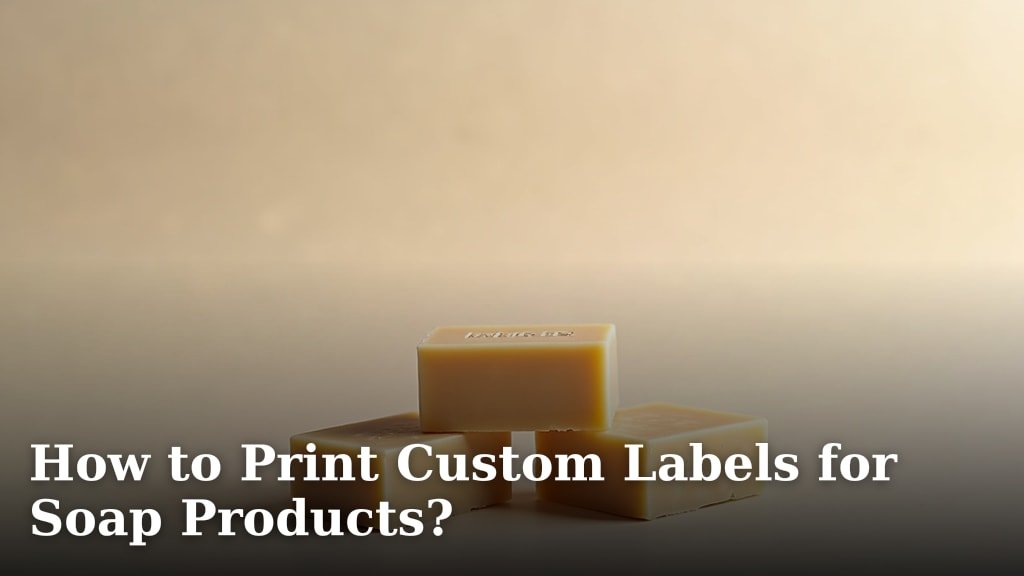 How to Print Custom Labels for Soap Products?