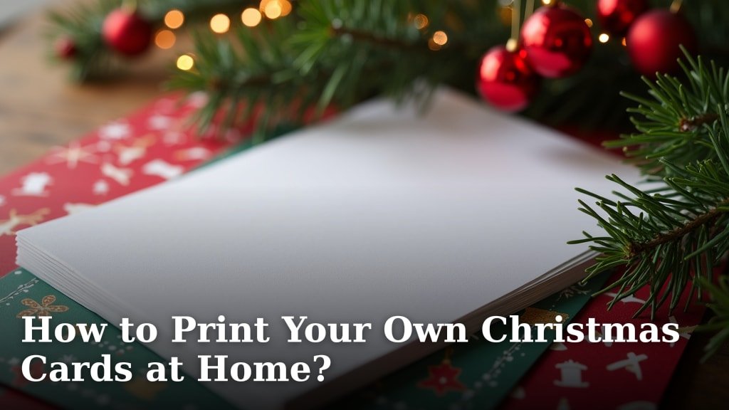 How to Print Your Own Christmas Cards at Home?