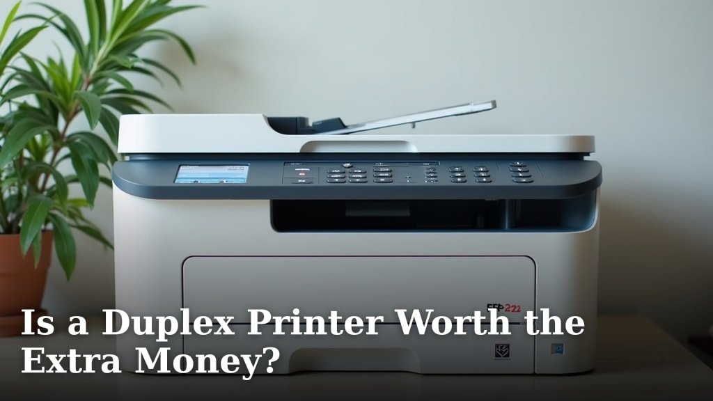 Is a Duplex Printer Worth the Extra Money?