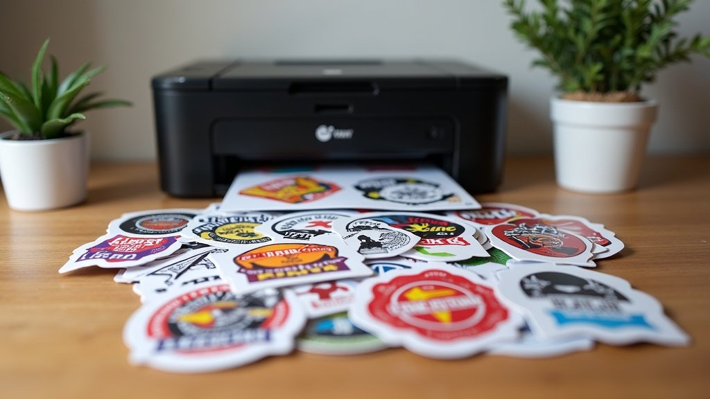 Can You Make Money Selling Stickers Printed at Home?