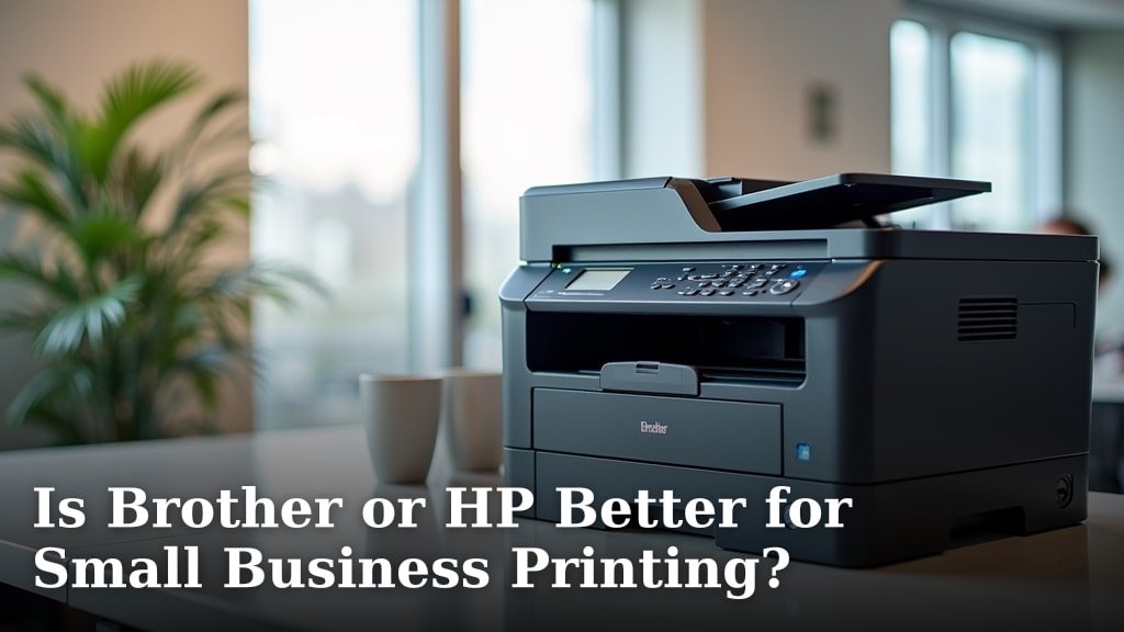 Is Brother or HP Better for Small Business Printing?