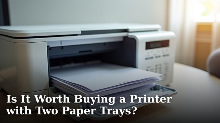 Is It Worth Buying a Printer with Two Paper Trays?
