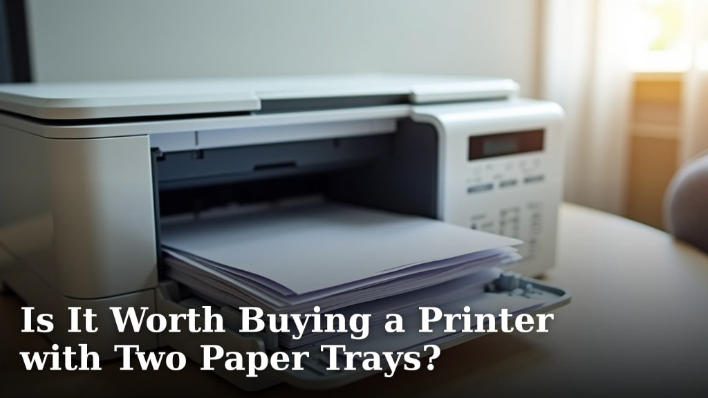 Is It Worth Buying a Printer with Two Paper Trays?