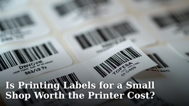 Is Printing Labels for a Small Shop Worth the Printer Cost?