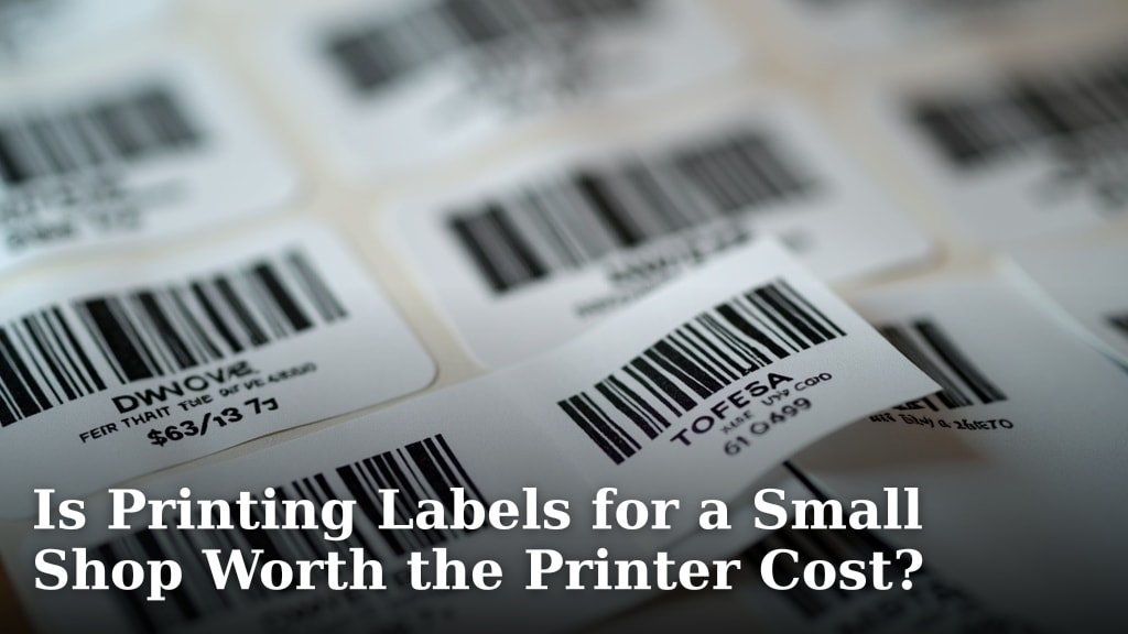 Is Printing Labels for a Small Shop Worth the Printer Cost?
