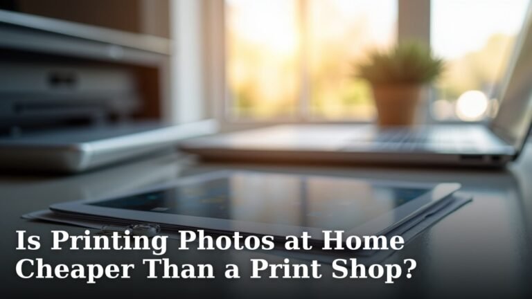 Is Printing Photos at Home Cheaper Than a Print Shop?