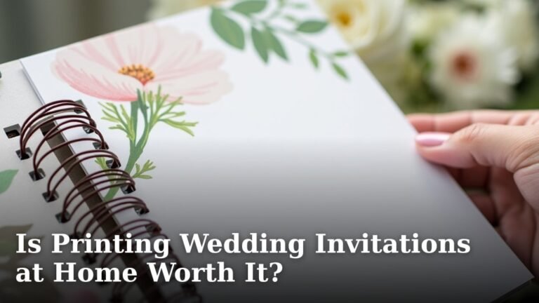 Is Printing Wedding Invitations at Home Worth It?