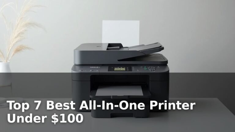 Top 7 Best All-In-One Printer Under $100