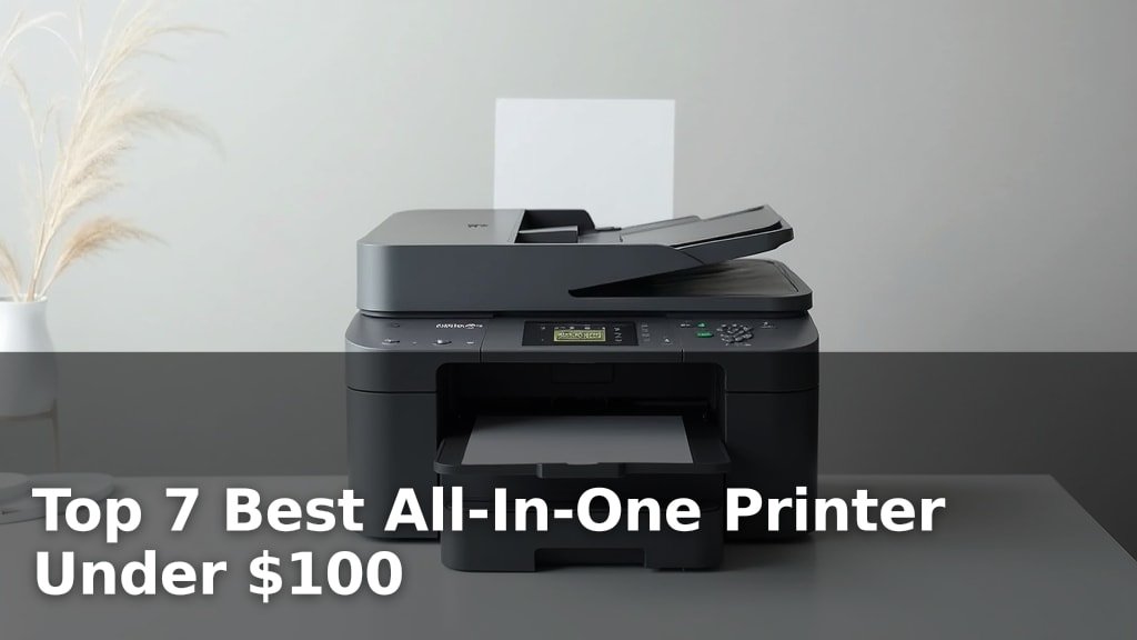 Top 7 Best All-In-One Printer Under $100