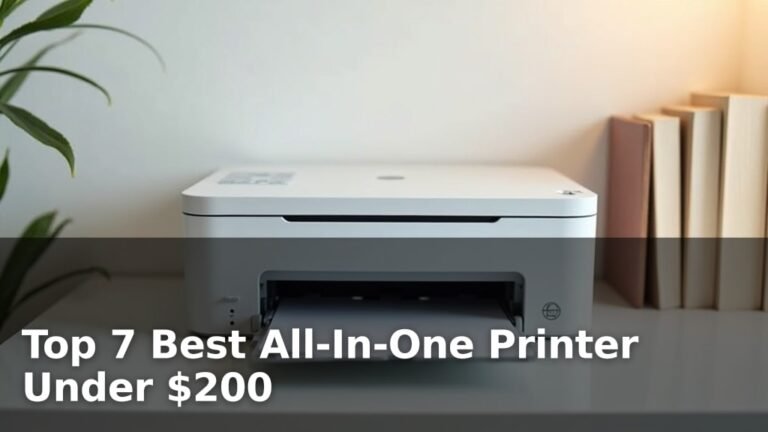 Top 7 Best All-In-One Printer Under $200