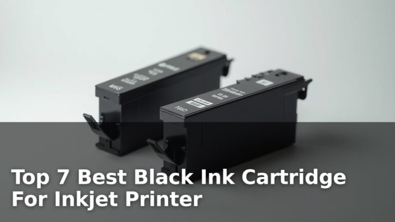 Top 7 Best Black Ink Cartridge For Inkjet Printer