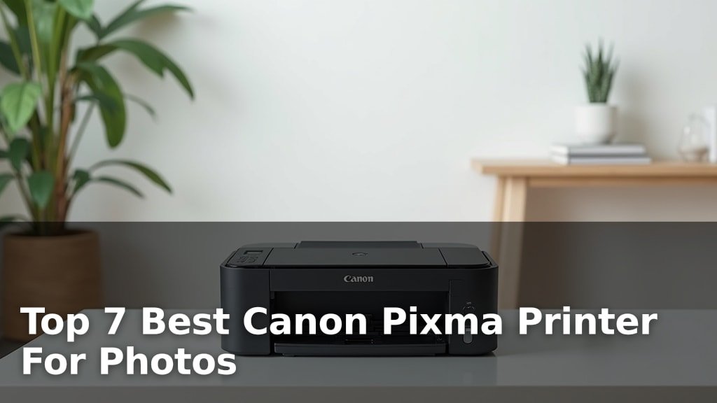 Top 7 Best Canon Pixma Printer For Photos