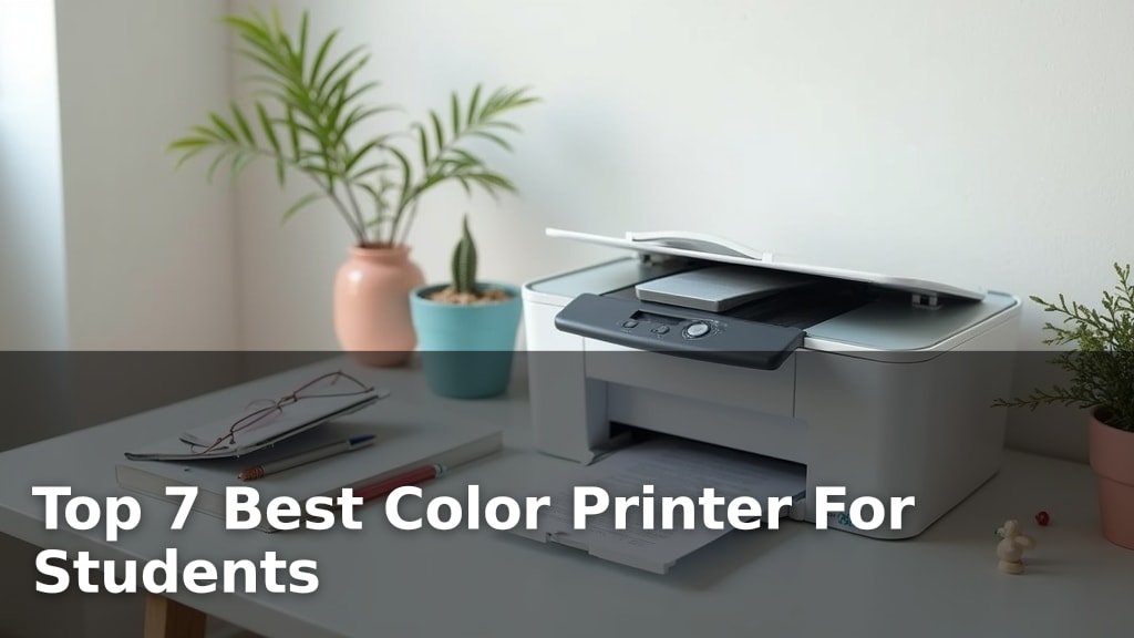 Top 7 Best Color Printer For Students