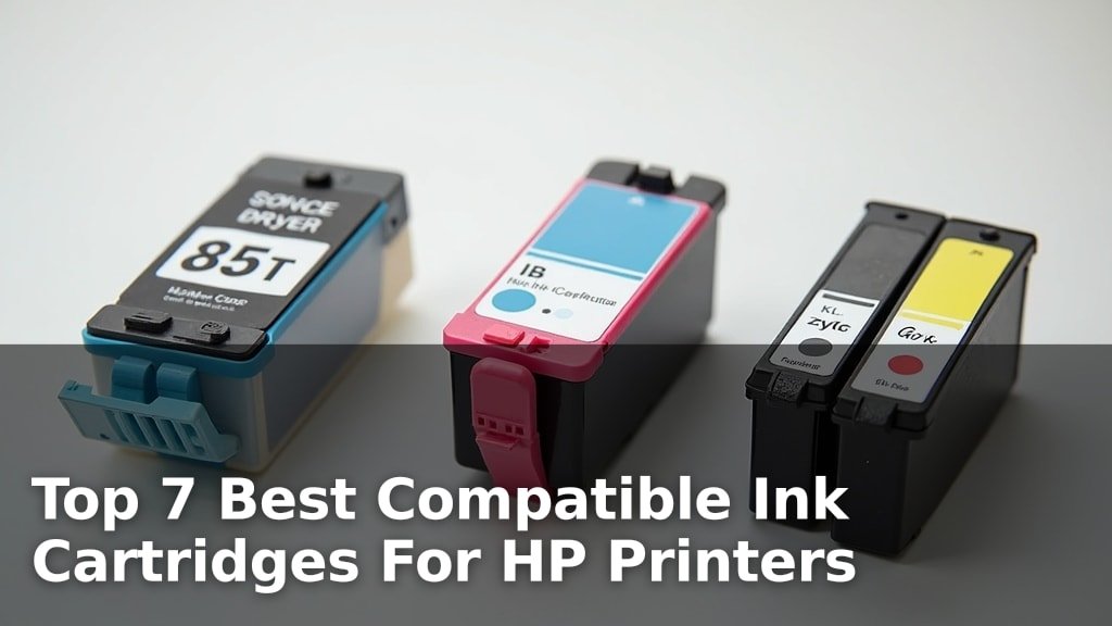 Best Compatible Ink Cartridges For HP Printers
