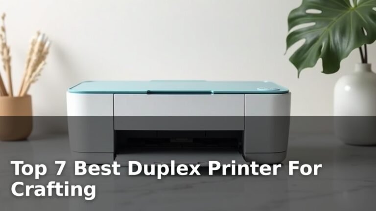 Top 7 Best Duplex Printer For Crafting