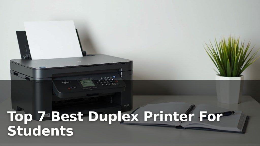 Top 7 Best Duplex Printer For Students