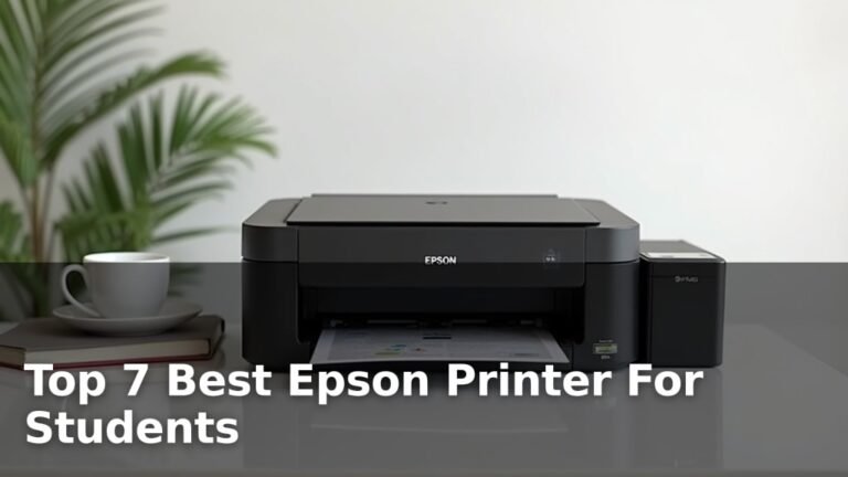 Top 7 Best Epson Printer For Students