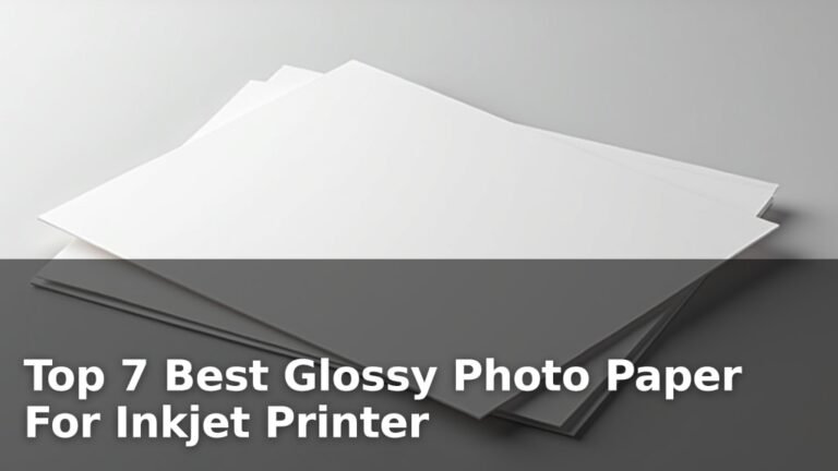 Top 7 Best Glossy Photo Paper For Inkjet Printer