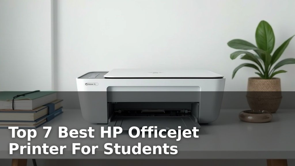Top 7 Best HP Officejet Printer For Students