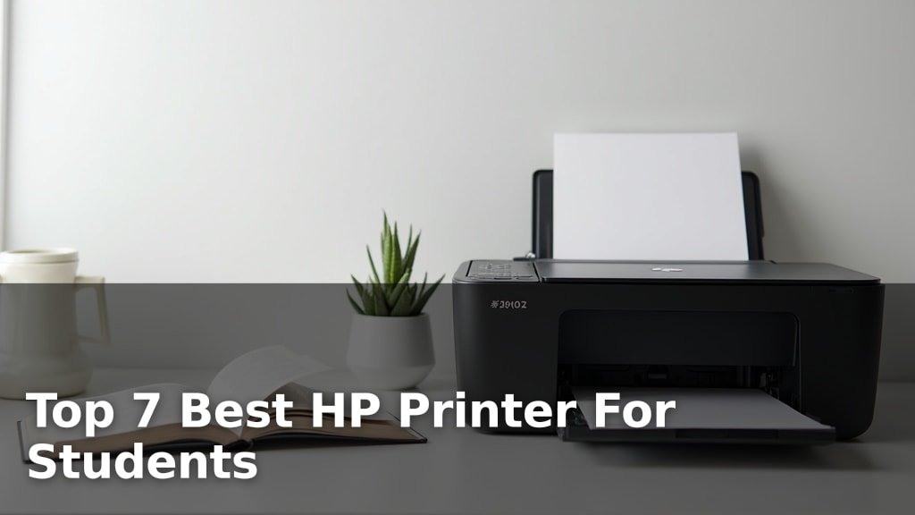 Top 7 Best HP Printer For Students