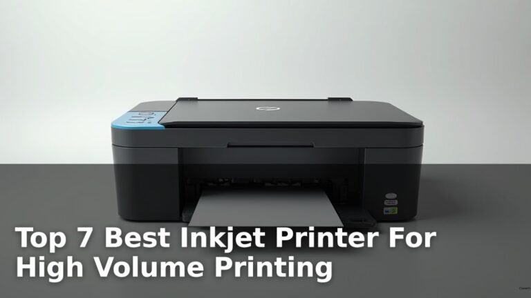 Top 7 Best Inkjet Printer For High Volume Printing