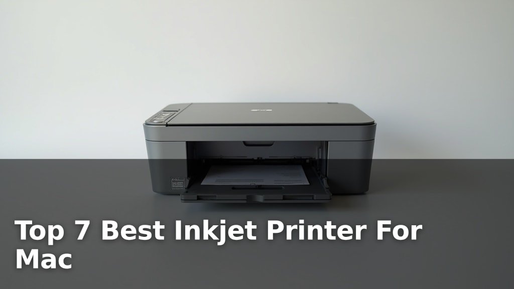 Top 7 Best Inkjet Printer For Mac