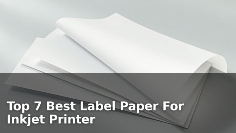 Top 7 Best Label Paper For Inkjet Printer