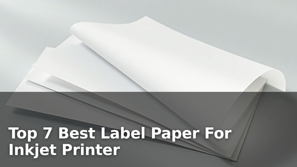 Top 7 Best Label Paper For Inkjet Printer
