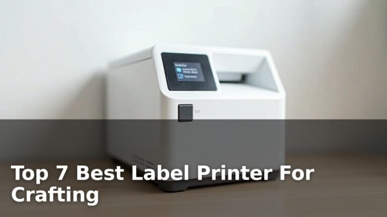 Top 7 Best Label Printer For Crafting