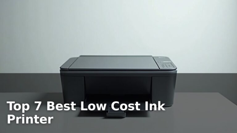 Top 7 Best Low Cost Ink Printer