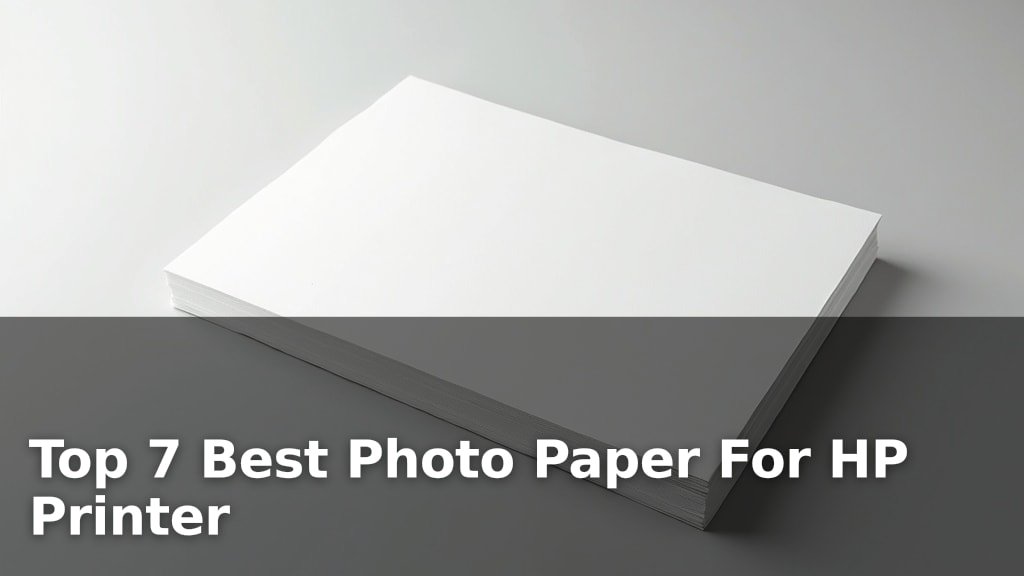 Top 7 Best Photo Paper For HP Printer