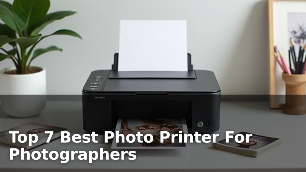 Top 7 Best Photo Printer For Photographers