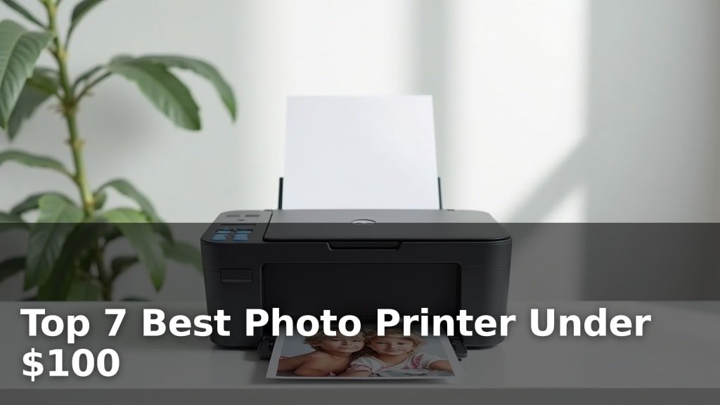 Best Photo Printer Under $100