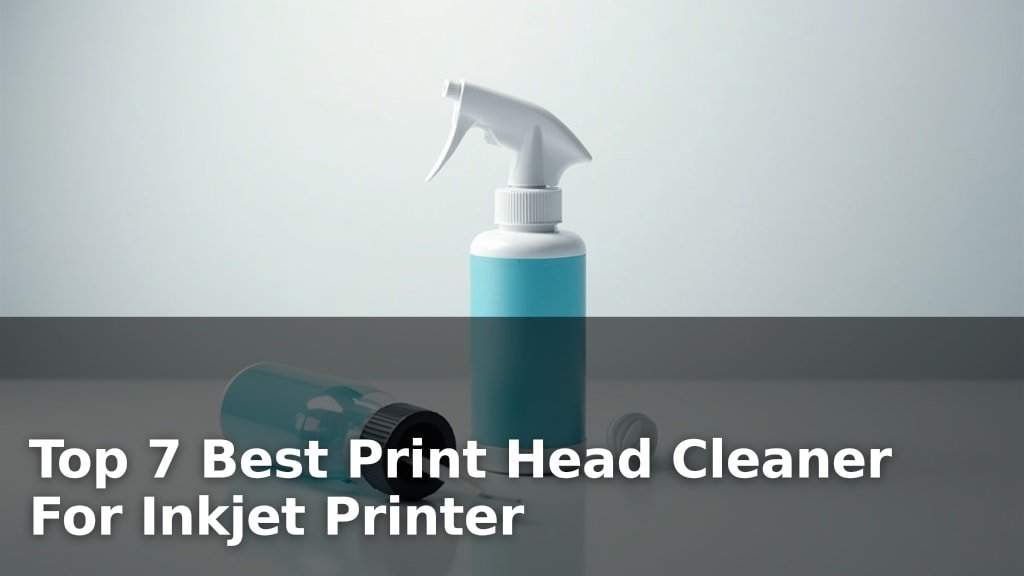 Top 7 Best Print Head Cleaner For Inkjet Printer