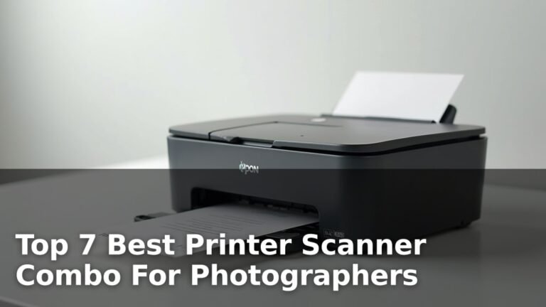 Top 7 Best Printer Scanner Combo For Photographers