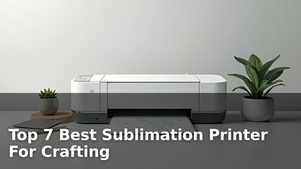 Top 7 Best Sublimation Printer For Crafting