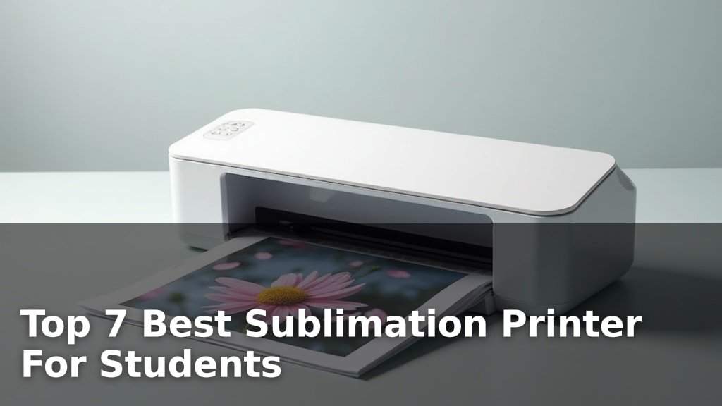 Top 7 Best Sublimation Printer For Students