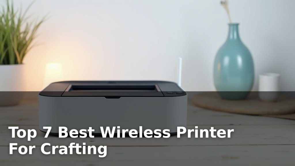Top 7 Best Wireless Printer For Crafting